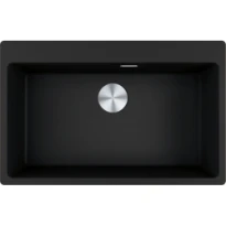 Franke Maris - Evier à encastrer / 780 x 500 mm / 1 bassin / Onyx