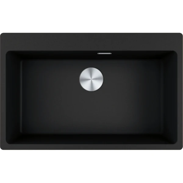 Franke Maris - Evier à encastrer / 780 x 500 mm / 1 bassin / Onyx