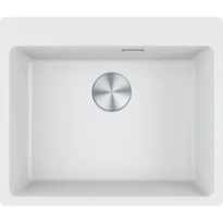 Franke Maris - évier à encastrer / 590 x 500 mm / 1 bassin / Blanc Metallisé