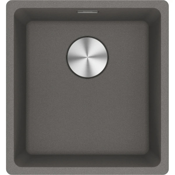Franke Maris onderbouw spoeltafel 403 x 433 mm - 1 bak - steengrijs