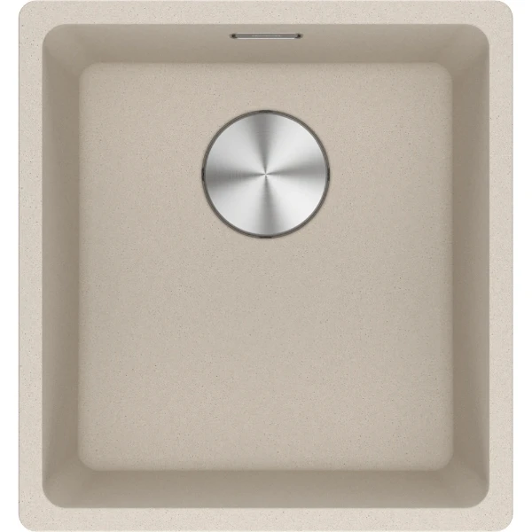 Franke Maris onderbouw spoeltafel 403 x 433 mm - 1 bak - koffie room