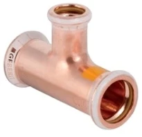 Geberit Mapress cuivre gaz TE reduit FFF 18 x 15 x 18 mm