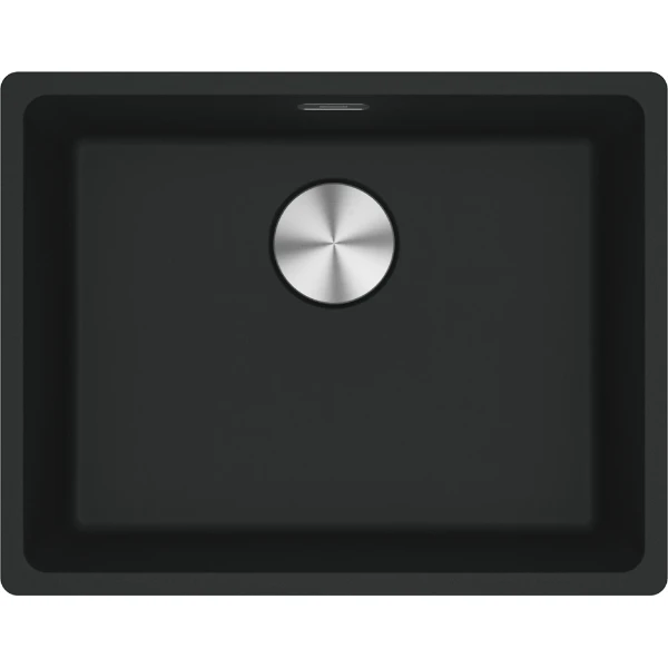 Franke Maris onderbouw spoeltafel 553 x 433 mm - 1 bak - zwart mat