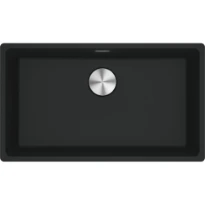 Franke Maris - Evier à sous-encaster / 753 x 433 mm / 1 bassin / Noir Mat
