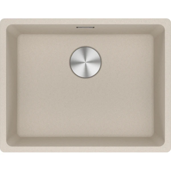Franke Maris onderbouw spoeltafel 553 x 433 mm - 1 bak - koffie room