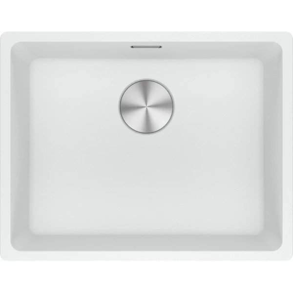 Franke Maris onderbouw spoeltafel 553 x 433 mm - 1 bak - metaal wit