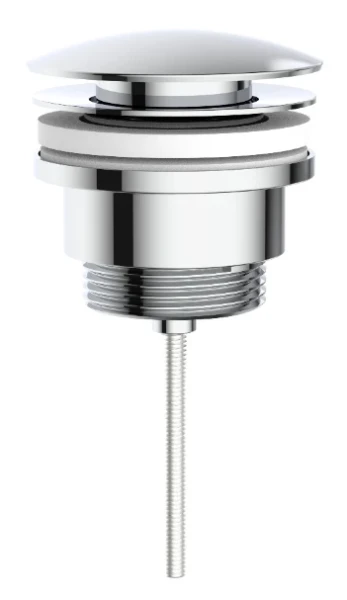Procasa Vivo afvoerplug universeel - click-clack - open plug - chroom