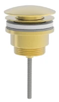 Procasa Vivo crepine universel - click-clack - non fermable - Brushed Gold PVD - or brossé PVD