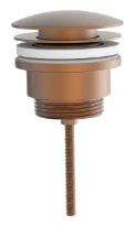 Procasa Vivo crepine universel - click-clack - non fermable - Brushed Copper PVD - cuivre brossé PVD