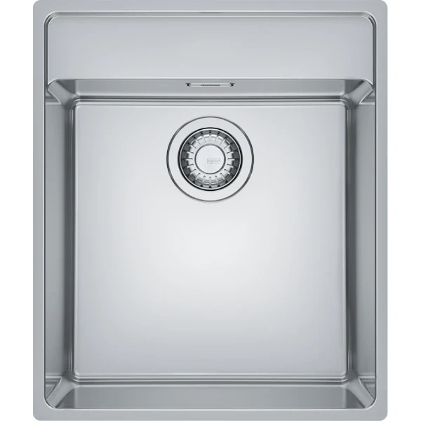 Franke Maris vlakbouwspoelbak met kraanwerkbank 430 x 510 mm - glad
