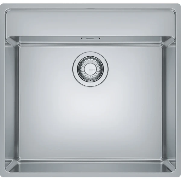 Franke Maris vlakbouwspoelbak met kraanwerkbank 530 x 510 mm - glad