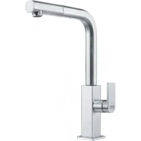 Franke Mythis - Mitigeur à bec extractible / Side lever / Inox