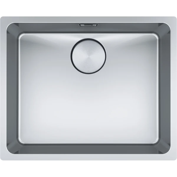 Franke Mythos onderbouwspoelbak 500 x 400 mm - glad