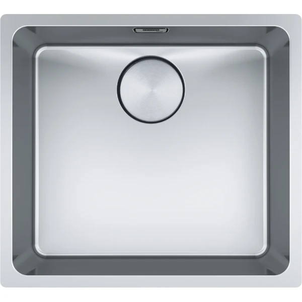 Franke Mythos onderbouwspoelbak 450 x 400 mm - glad