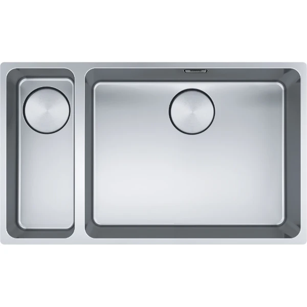 Franke Mythos onderbouwspoelbak 725 x 440 mm - glad