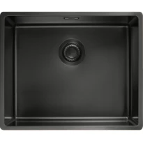 Franke MYTHOS MASTERPIECE - Cuve à affleurer/à sous-encastrer / 540 x 450 mm / Vidage manuel / couleur anthracite