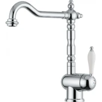 Franke Old England - Mitigeur à bec pivotable / Side lever / Chromé