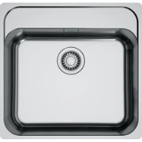 Franke Smart - Cuve à affleurer , SlimTop / 430 x 510 mm / Lisse