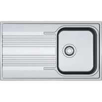 Franke Smart - évier à encastrer / 860 x 500 mm / 1 bassin / Lisse / Réversible