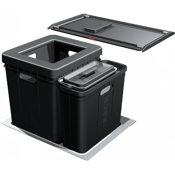 Franke Sorter 350 - Séparateur de déchets / Ouverture frontale / 600  mm/ 1 x