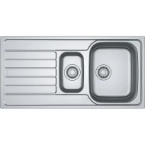 Franke Spark - évier à encastrer / 1000 x 500 mm / 1+1/2 bassin / Lisse / Réversible