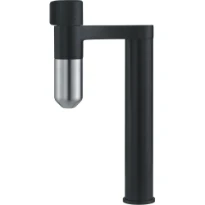 Franke Vital - Système de filtration à bec fixe / Inox Look-Noir mat