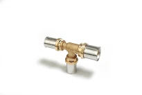 Giacomini RM151 raccord à sertir té reduit 20 x 16 x 16 mm