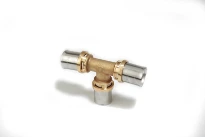 Giacomini RM150 raccord à sertir té 90° FFF 16 x 16 x 16 mm