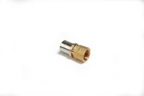 Giacomini RM109 raccord à sertir raccord droit FF 1/2 x 16 mm