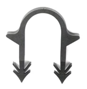 Giacomini   R983 clips l.60mm buis diam.16-20mm L.60MM-D.20MM