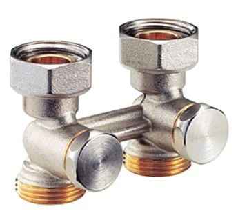 Giacomini  R387 corps bi-tube sol aa B.18 x G 3/4"F