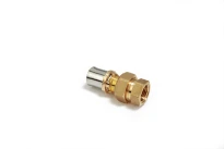 Giacomini  RM18 Raccord à sertir A 3 Pieces Droit F X Ras G 1/2"F x 16x2