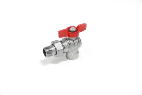 R789X003 Giacomini R789 kogelkr haaks volle door vlinder 3-delig 1/2 X'1/2