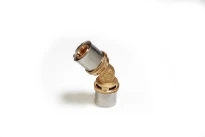 Giacomini  RM144 Raccord à sertir A 45° - 2 X Ras 32X3