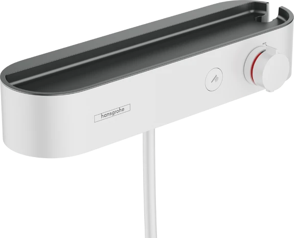 HGROHE 24360700 douchethermostaat mat wit SHOUWERTABLET SELECT 400