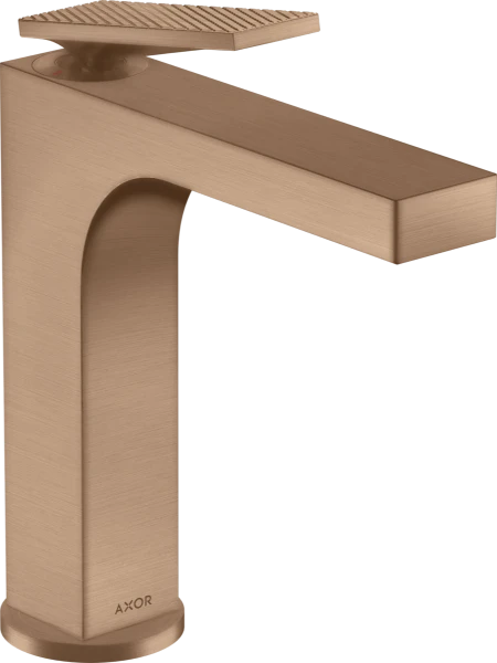 Axor Citterio eengreepswastafelmengkraan 160 Rhombic cut - Brushed Red Gold