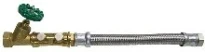 Fixaflex SAN Pidpa set de raccordement avec flexible inox 3/4 x 3/4 - 600 mm - Belgaqua - robinet d'arrêt/clapet anti-retour/flexibel
