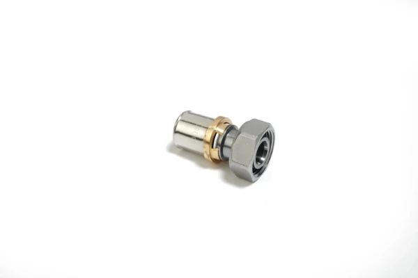 Giacomini   RM179E perskoppeling met losse wartel 3/4 ec 3/4 E x 20x2