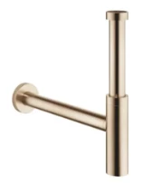 Dornbracht Universal siphon - or clair brossé