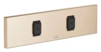 Dornbracht Universal water fan vertical douchette latérale encastrée - or clair brossé