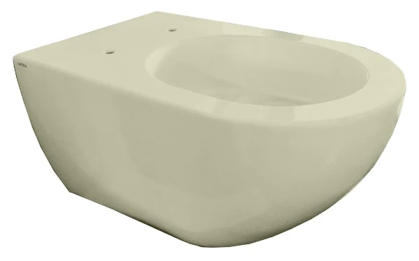 Procasa Obi toilet suspendue Cycloneflush zonder spoelrand 550 x 355 x 340 mm - sable