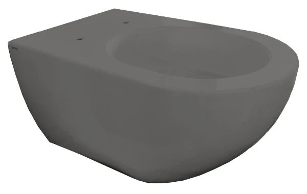Procasa Obi toilet suspendue Cycloneflush zonder spoelrand 550 x 355 x 340 mm - antracite