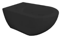 Procasa Obi toilet suspendue Cycloneflush zonder spoelrand 550 x 355 x 340 mm - noir mat