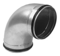 Ventiline Galva bocht 90° 160 mm