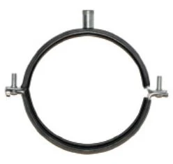 Ventiline Galva ophangbeugel met rubber 160 mm