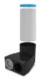 Ventiline VCSC sc 2x63/70mm -> 125mm