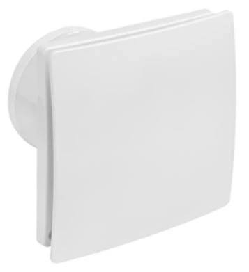 Nicoll badkamerventilator 150 x 150 mm - 100 mm - wit - 230V - IP24 90m3/h - Timer