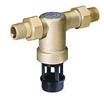 Honeywell CA disconnecteur MM 1/2 x 1/2 - bronze - approuvé Belgaqua