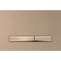 Geberit Sigma 50 plaque de commande - or rouge - pour rinçage avec 2 volumes