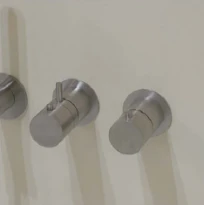 SET DE FINITION DOUCHE ANTONIO LUPI inox brossé thermostatique pour la douche
